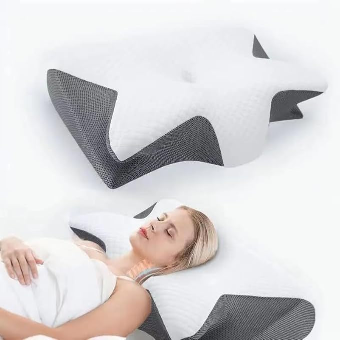 Almohada Cervical para Aliviar el Dolor de Cuello y Dormir Mejor