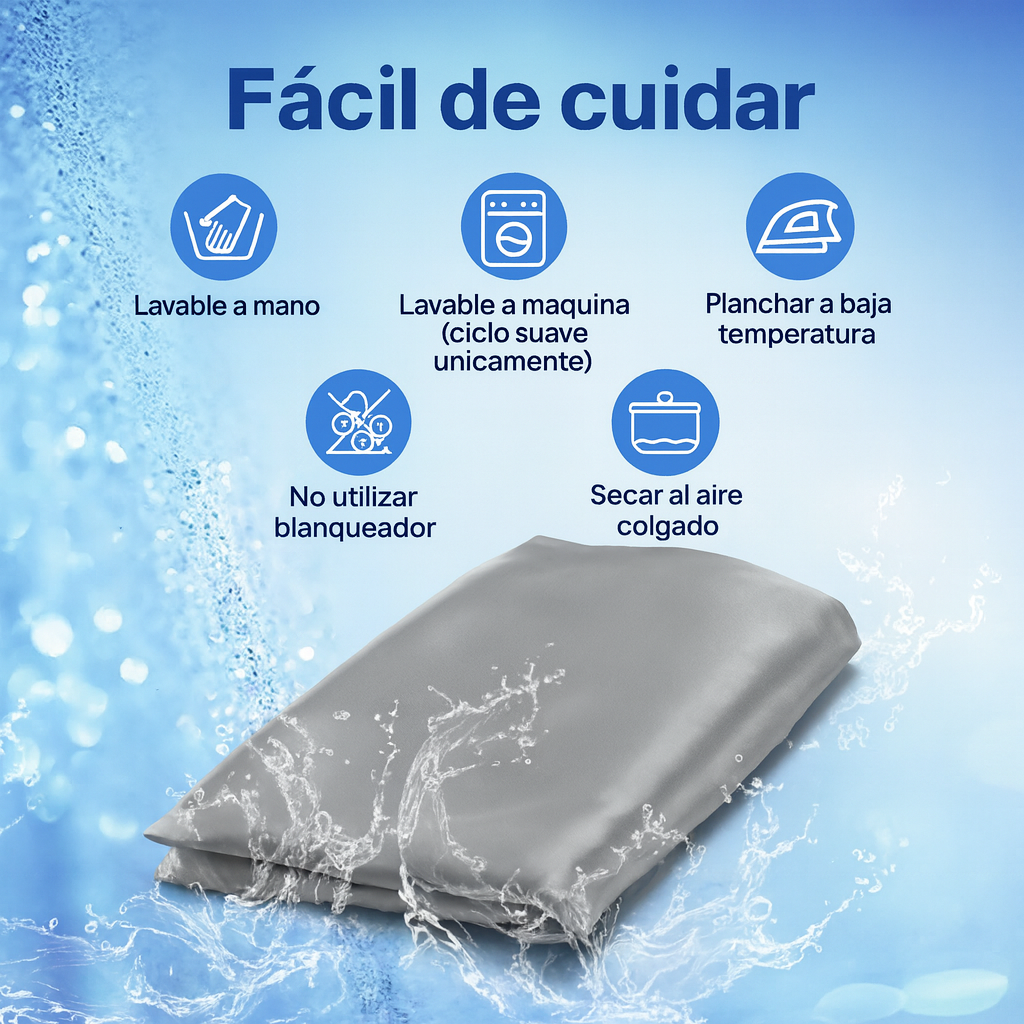 Somvita™ Funda SoftTouch para Almohada Cervical (63×42,5×13,8/9 cm)