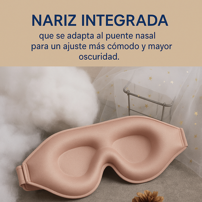 Máscara de Sueño 3D – Comodidad Total