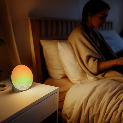 Somvita™ Luz de Amanecer con Radio FM, Bluetooth y Despertador