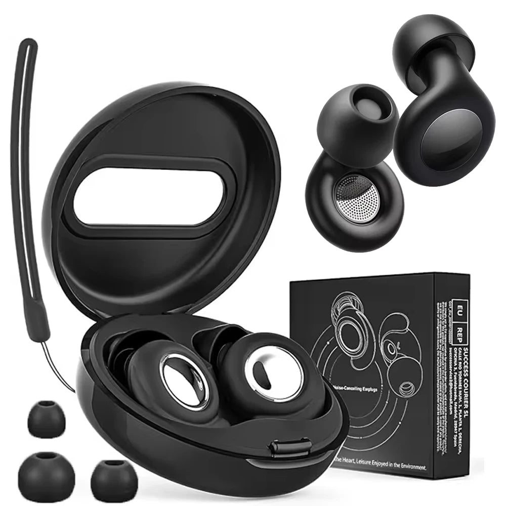 Tapones de silicona para un sueño profundo